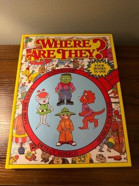 1993 Hardcover ‘Where Are They? Four Books in One!’